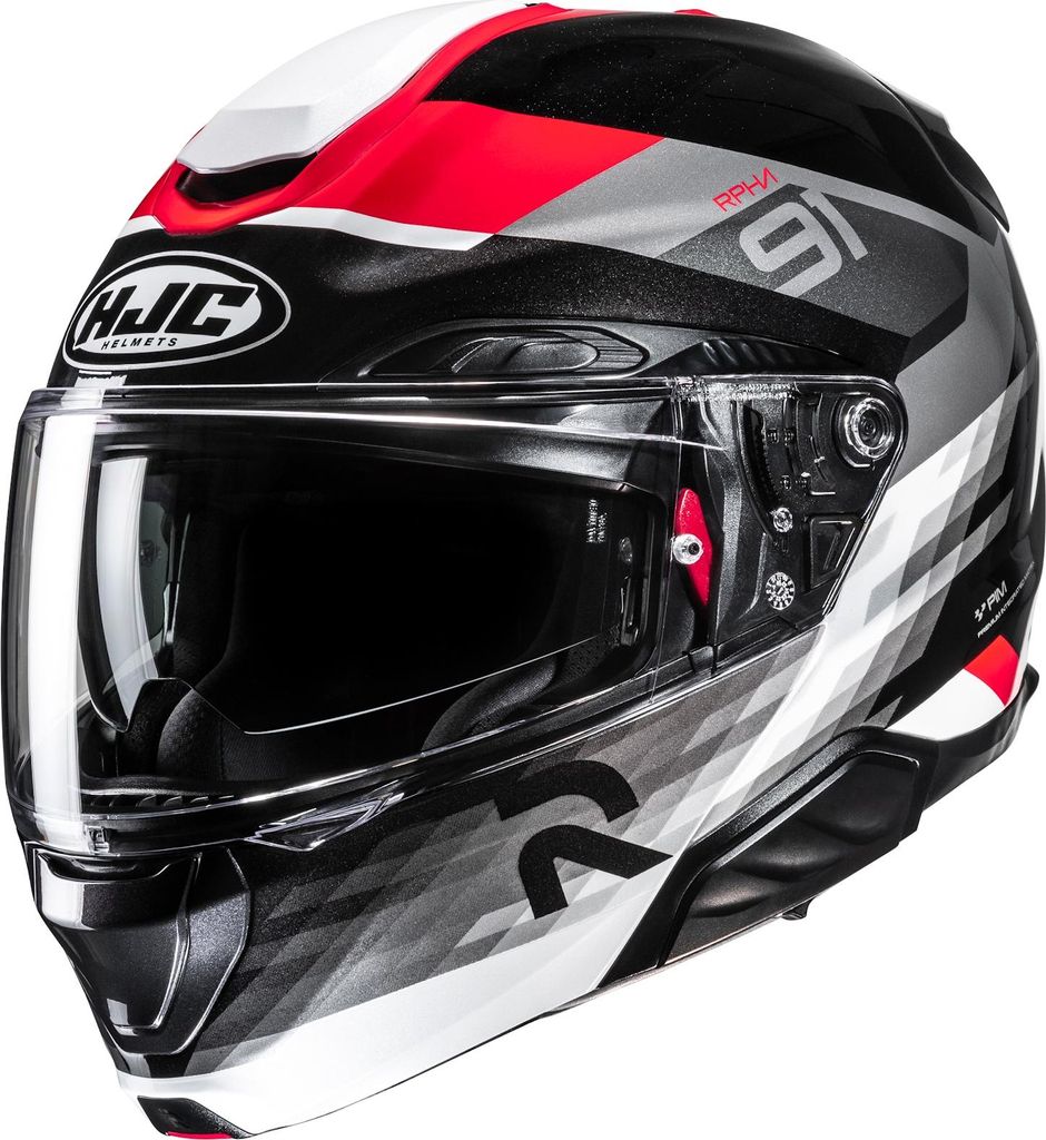 HJC RPHA 91 Madal MC1 Kask z przegrodą Czarna / Biała / Zdjęcie produktu 