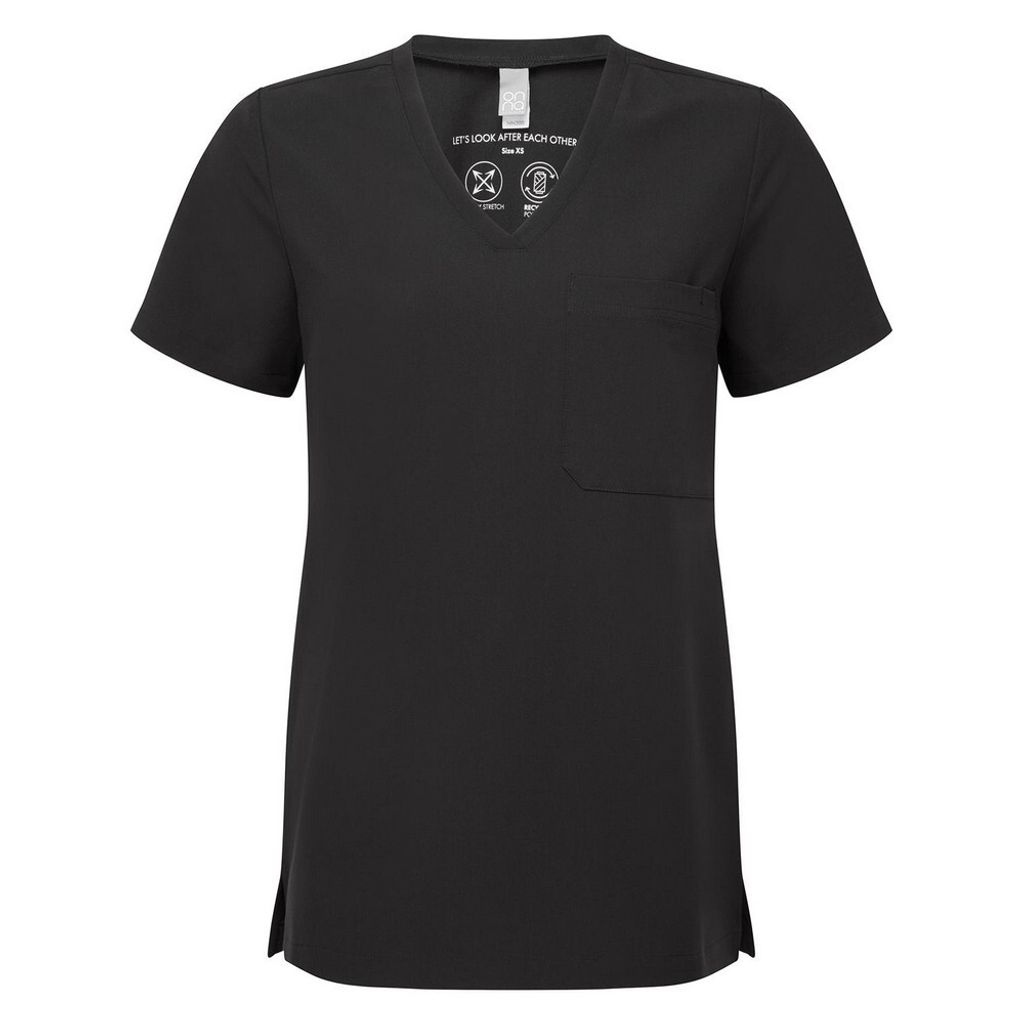 Onna - "Limitless" Arbeitsschürze für Damen PC5595 (S) (Schwarz)