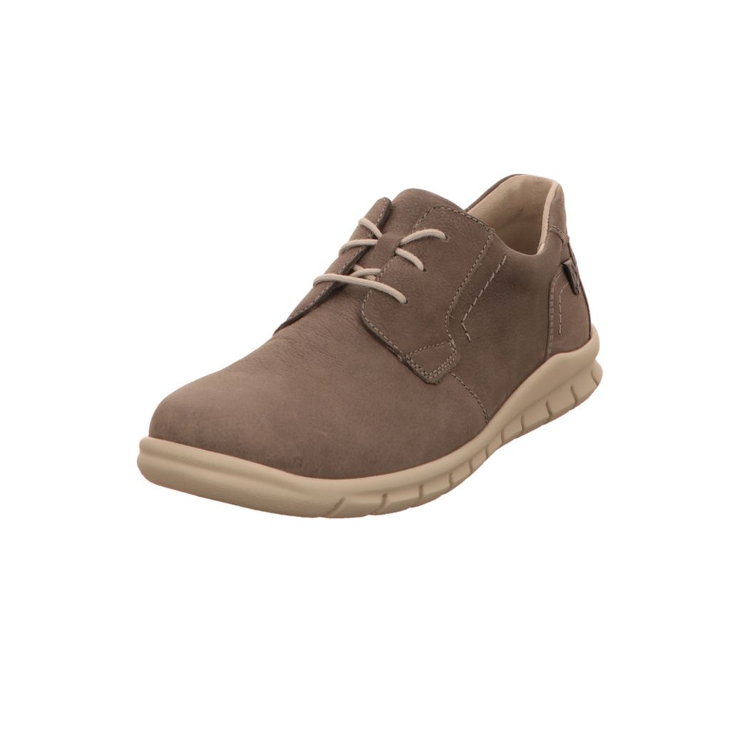 WALDLÄUFER Herren Schnürschuhe grau Gr. 71/2
