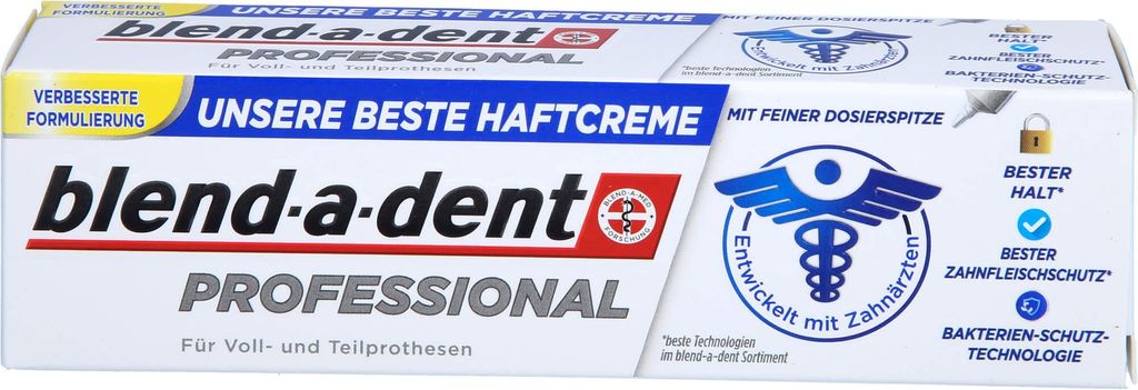 Blend-a-dent Professional Haftcreme für Voll- und Produktbild 