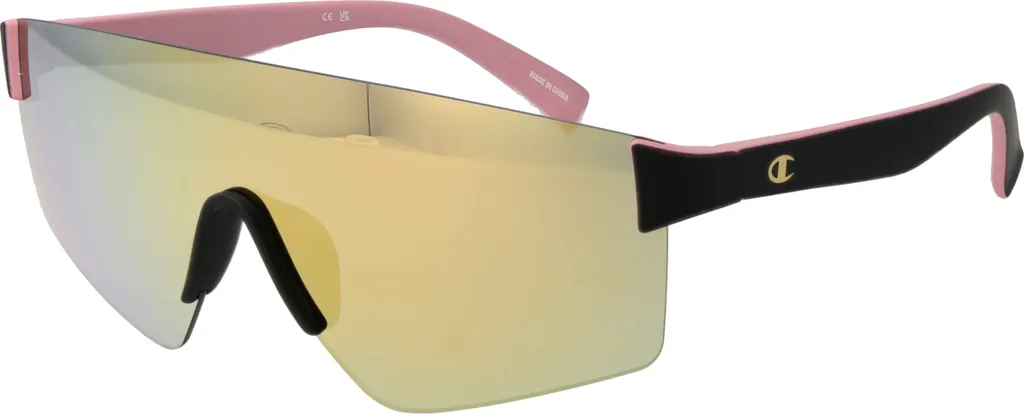 Lunettes de soleil Champion CUW5206 monture fine noire élégante