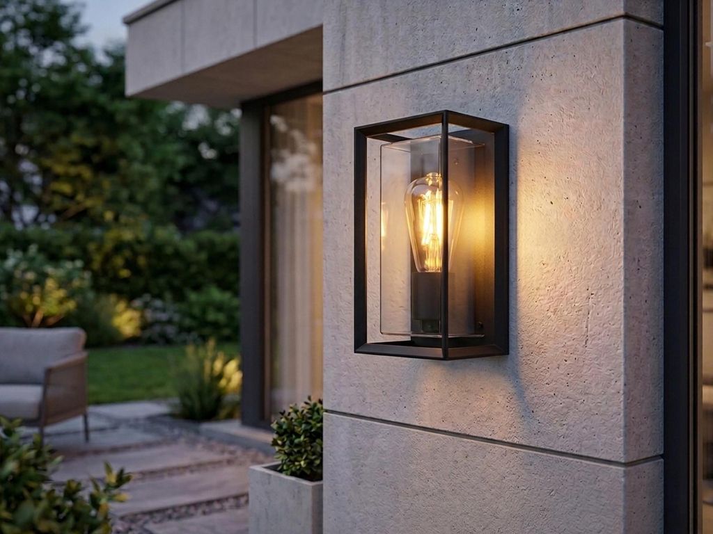 Globo Lighting Außenleuchte Aluminium schwarz matt, 1x E27 Produktbild 