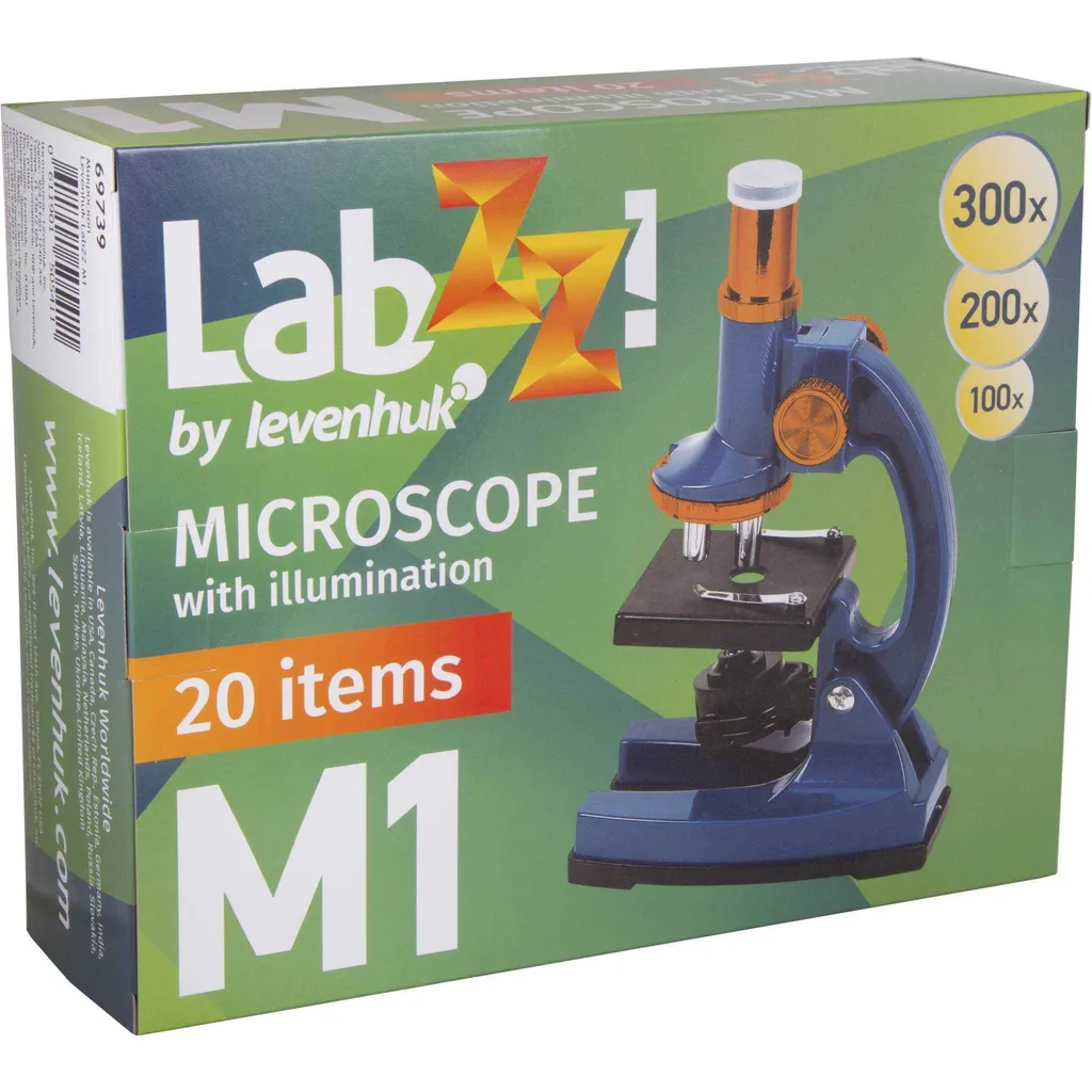 Microscope Levenhuk LabZZ M1 pour Enfant avec Kit d'Expériences Inclus - 11