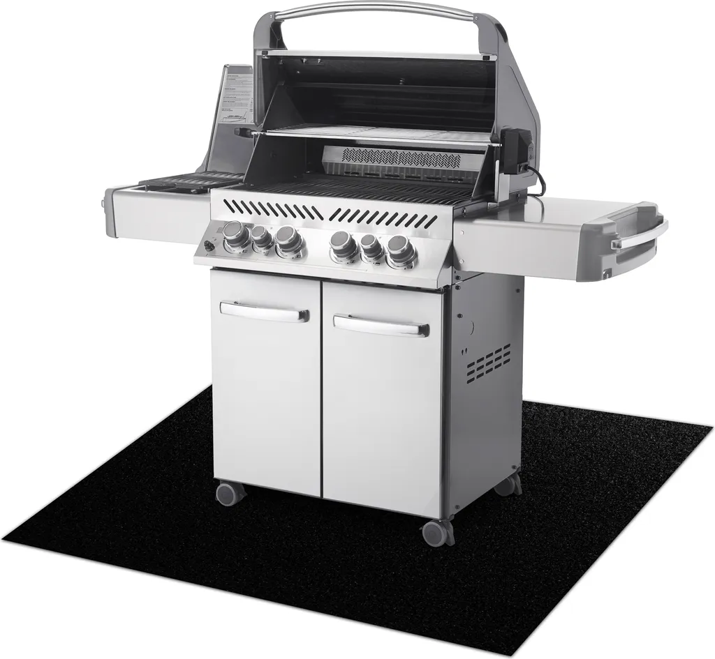 Tapis de protection TRIUMPH 990 noir : évitez les taches sur sol
