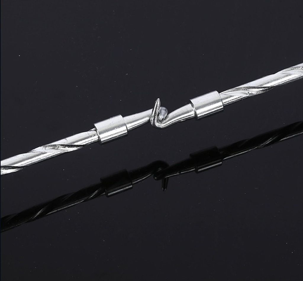 2x YATO DRILLGERÄT DRILLKURBEL BINDEDRAHT ÖSEN ZAUN DRAHT DRILLWERKZEUG DRILLER