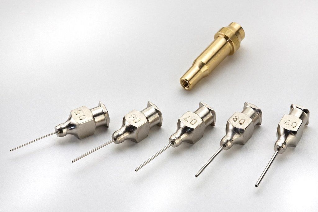 Kemper 597 Micro-Düsen Set – 5 Edelstahl-Präzisionsspitzen Produktbild 
