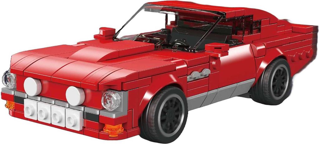 Mould King Martin V8 Vintage Oldtimer 1977 27084 Produktbild 