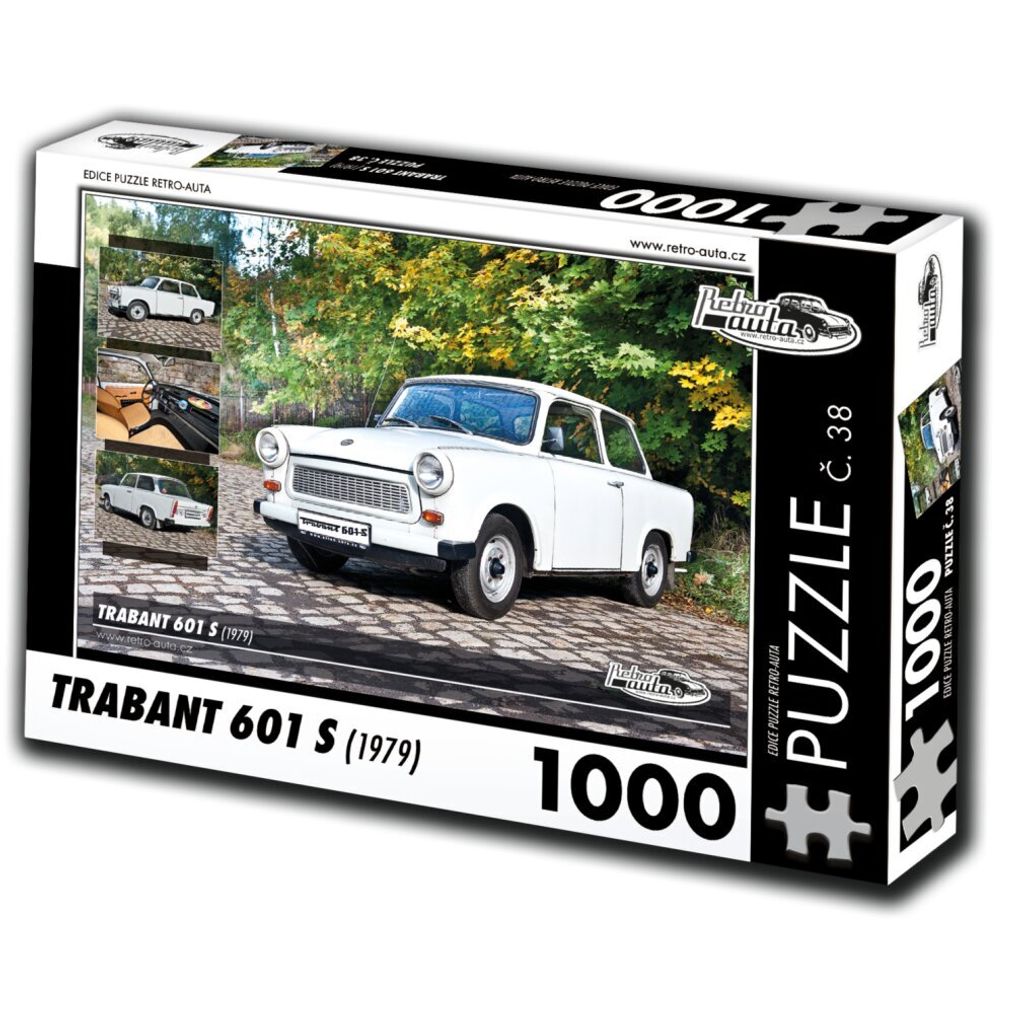 Puzzle č. 38 - TRABANT 601 S (1979) 1000 dílků Obrázek produktu 