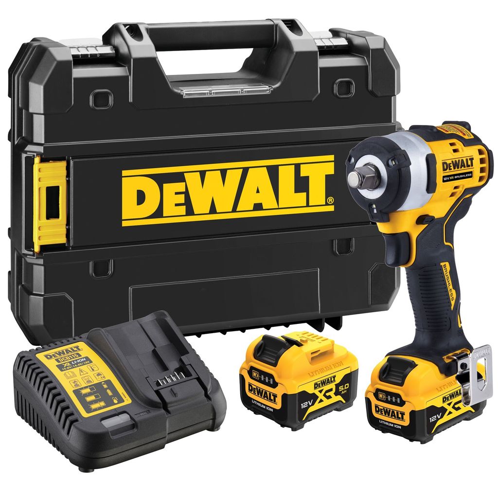 DeWalt DCF901P2-QW Akumulatorowy klucz udarowy (1/2), 12 V Zdjęcie produktu 
