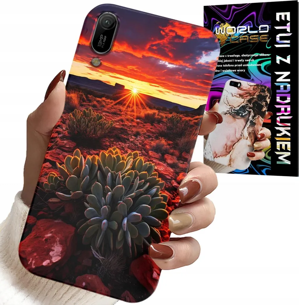 Kit Protezione Huawei Y6 2019: Cover Deserto + Vetro 9H