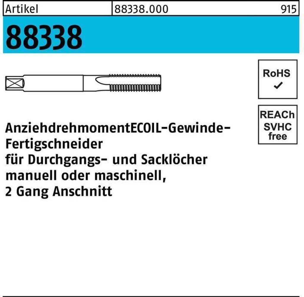 AMECOIL Gewindefertigbohrer M24x2 HP