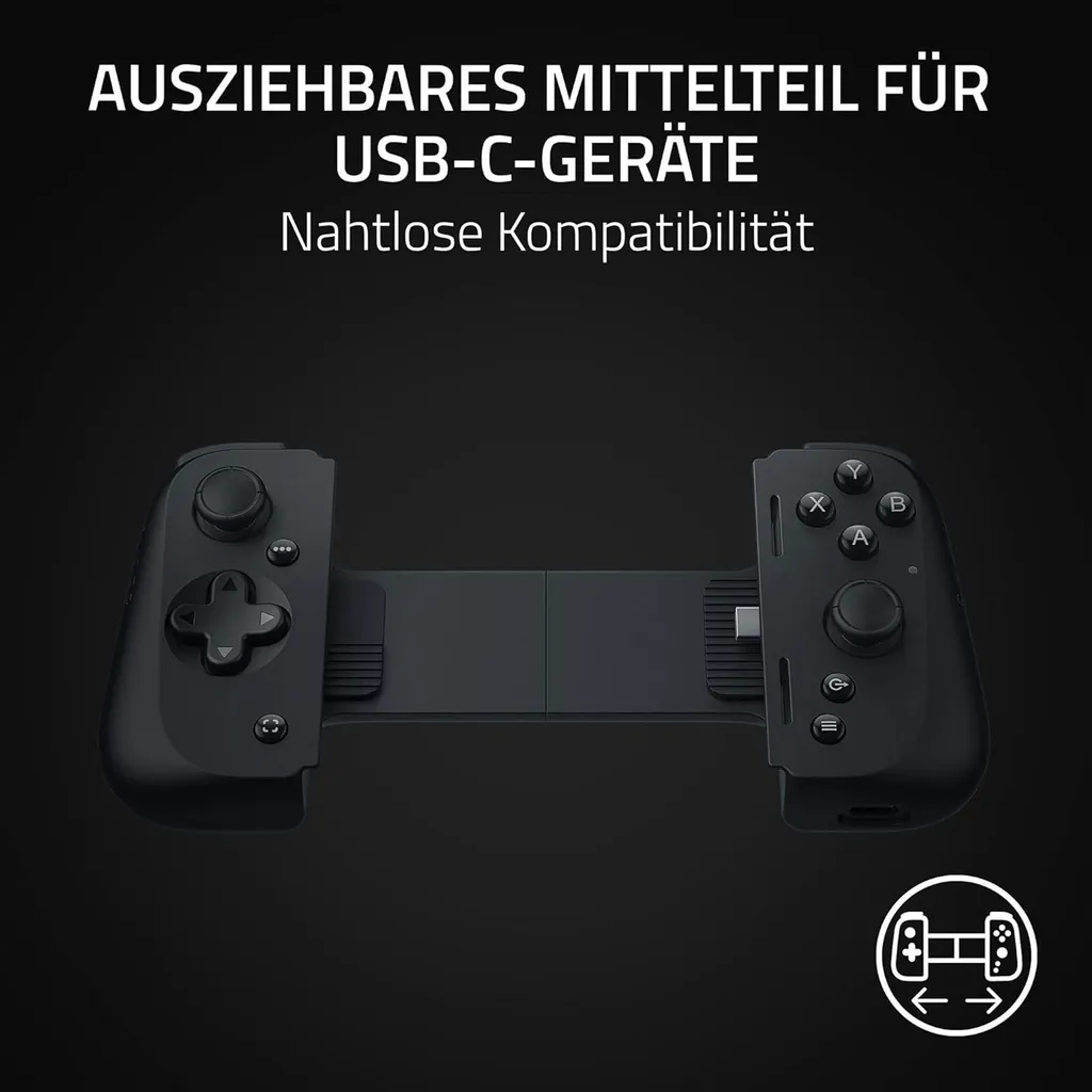 Manette de Jeu Mobile Razer Kishi V2 avec Commandes de Précision Noires - 5