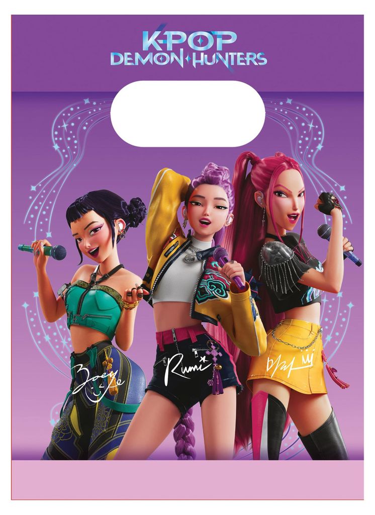 4 Geschenktüten Kpop Demon Hunter Papier -