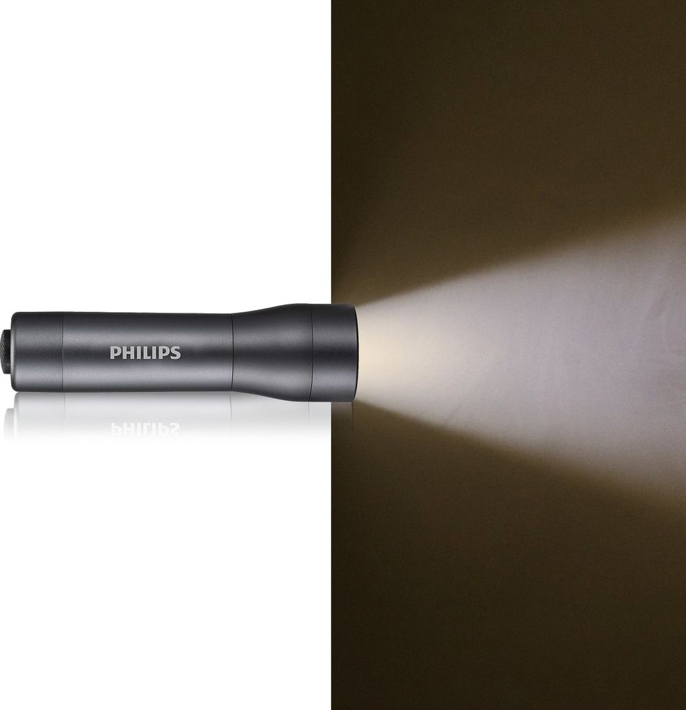 Philips 4000 series SFL4000T/10, Taschenlampe, Schwarz, Produktbild 