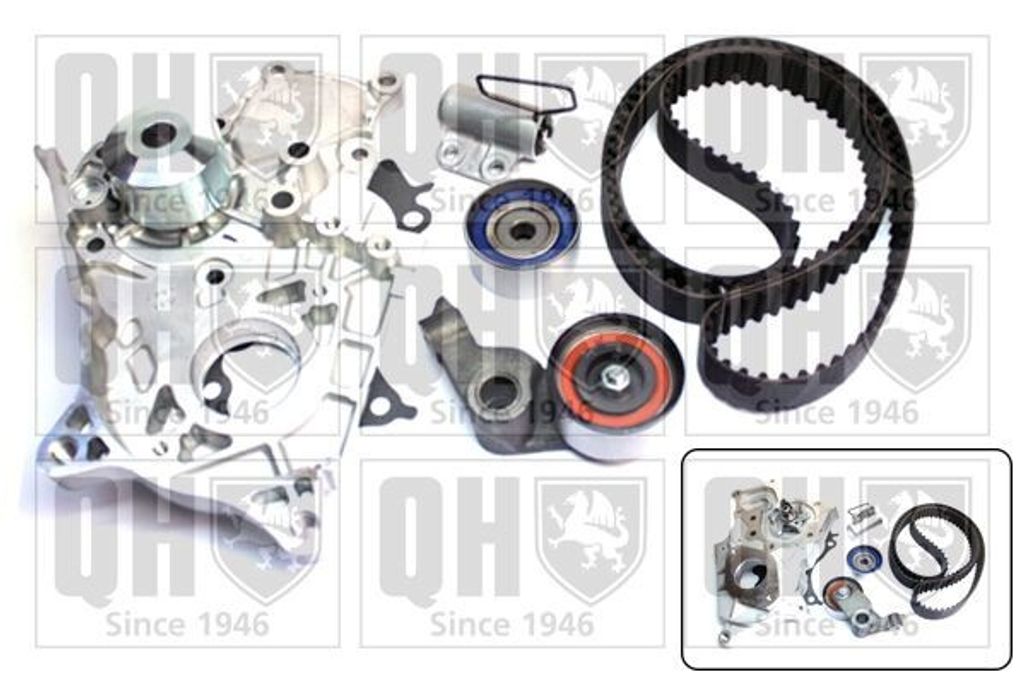 QUINTON HAZELL QBPK8020 Zahnriemensatz + Wasserpumpe für TOYOTA COROLLA (ZZE12, NDE12, ZDE12) RAV 4 II (CLA2, XA2, ZCA2, ACA2) COROLLA Kombi