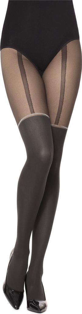 Merry Style Damen Strumpfhose MSSST004 (Graphite, XS-S) .