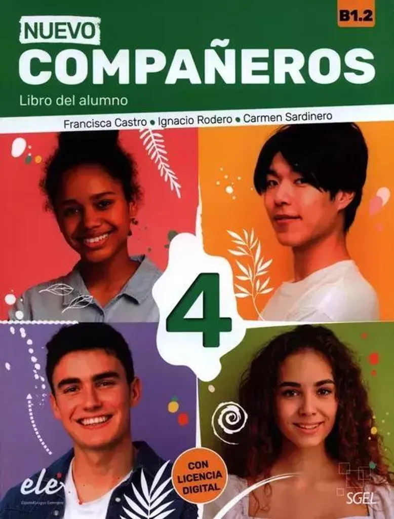 Nouveau Companeros 4 Niveau B1.2 Livre de l'élève et Licence Numérique