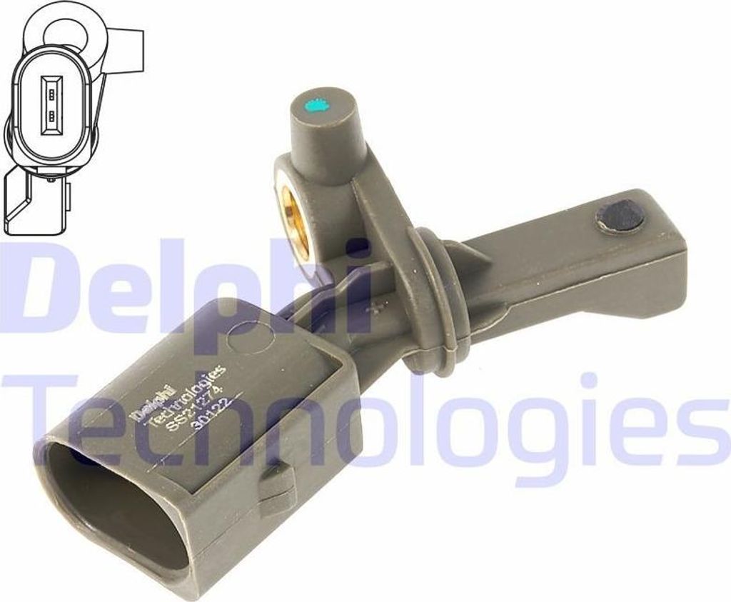 Sensor, Raddrehzahl DELPHI SS21274-12B1