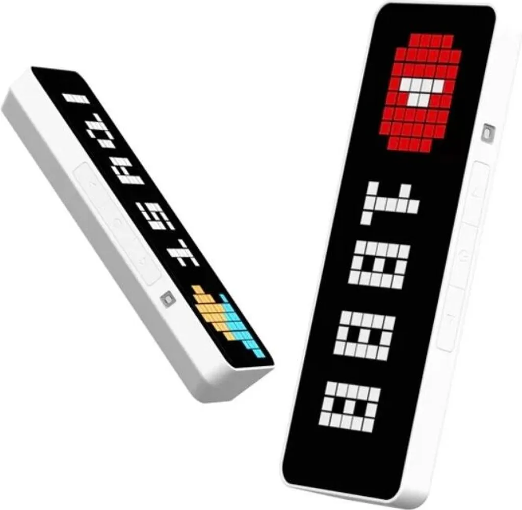 Ulanzi Smart Pixel Clock - Horloge Connectée TC001 avec Écran Matrix LED - 6