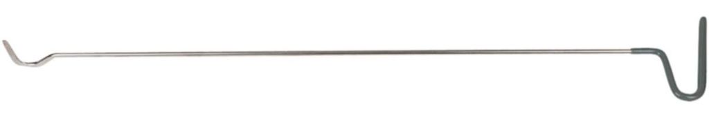 KS Tools Spezial-Eisen mit Haken, 670 mm, 140.2497