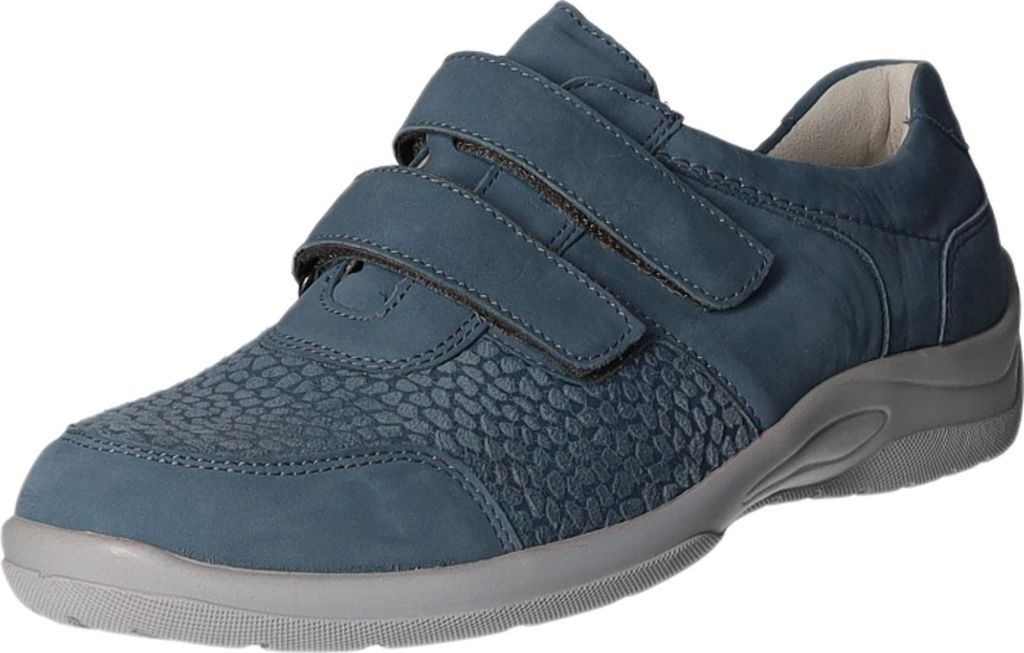 Waldläufer Damen Slipper in Blau, Größe 5.5