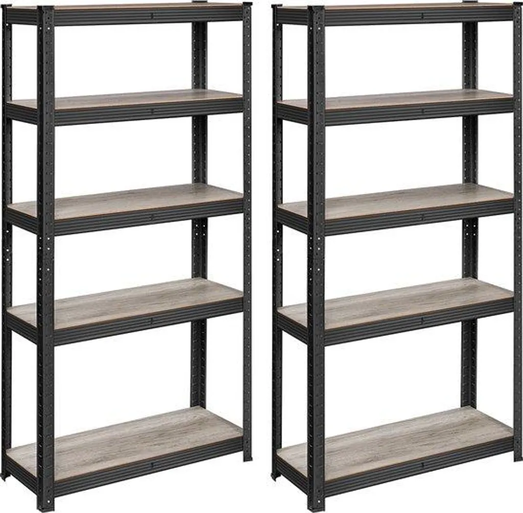Étagère fer à repasser 150 cm noir - Fini le désordre en buanderie !