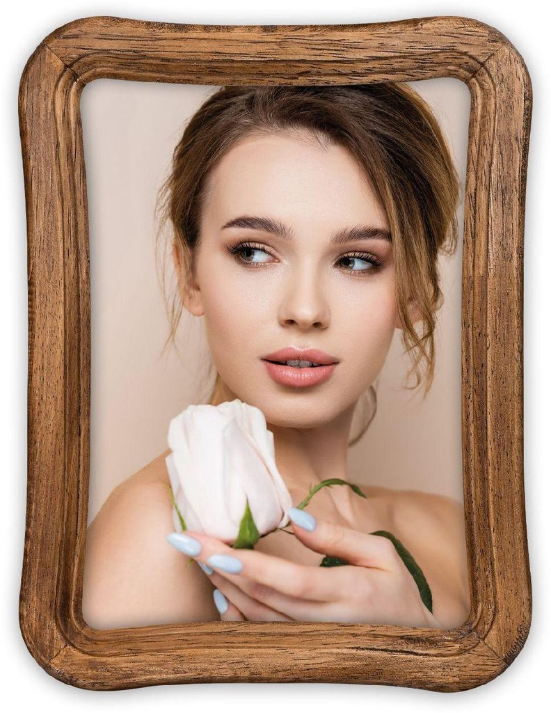 ZEP BM2457 Holz-Portraitrahmen Mentone 13x18 cm braun