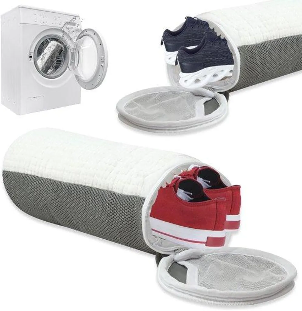 Lavage sans bruit des chaussures en machine avec sac protecteur lot de 2