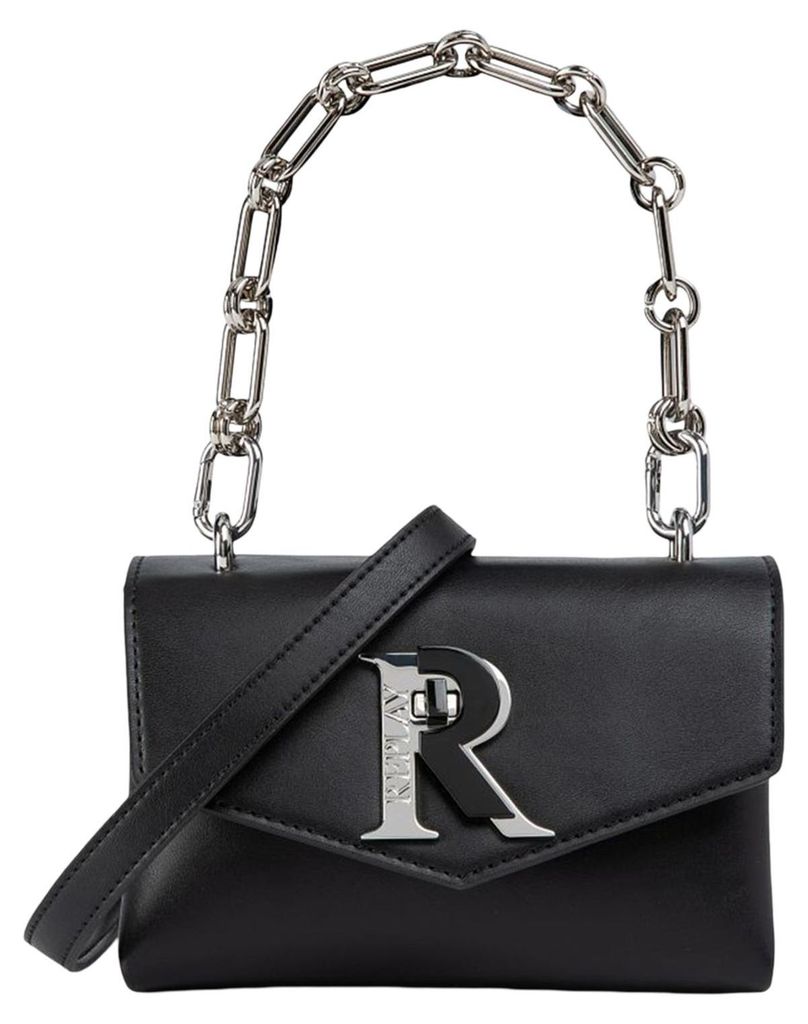 REPLAY Umhängetasche Schultertasche Crossbody Bag Black schwarz