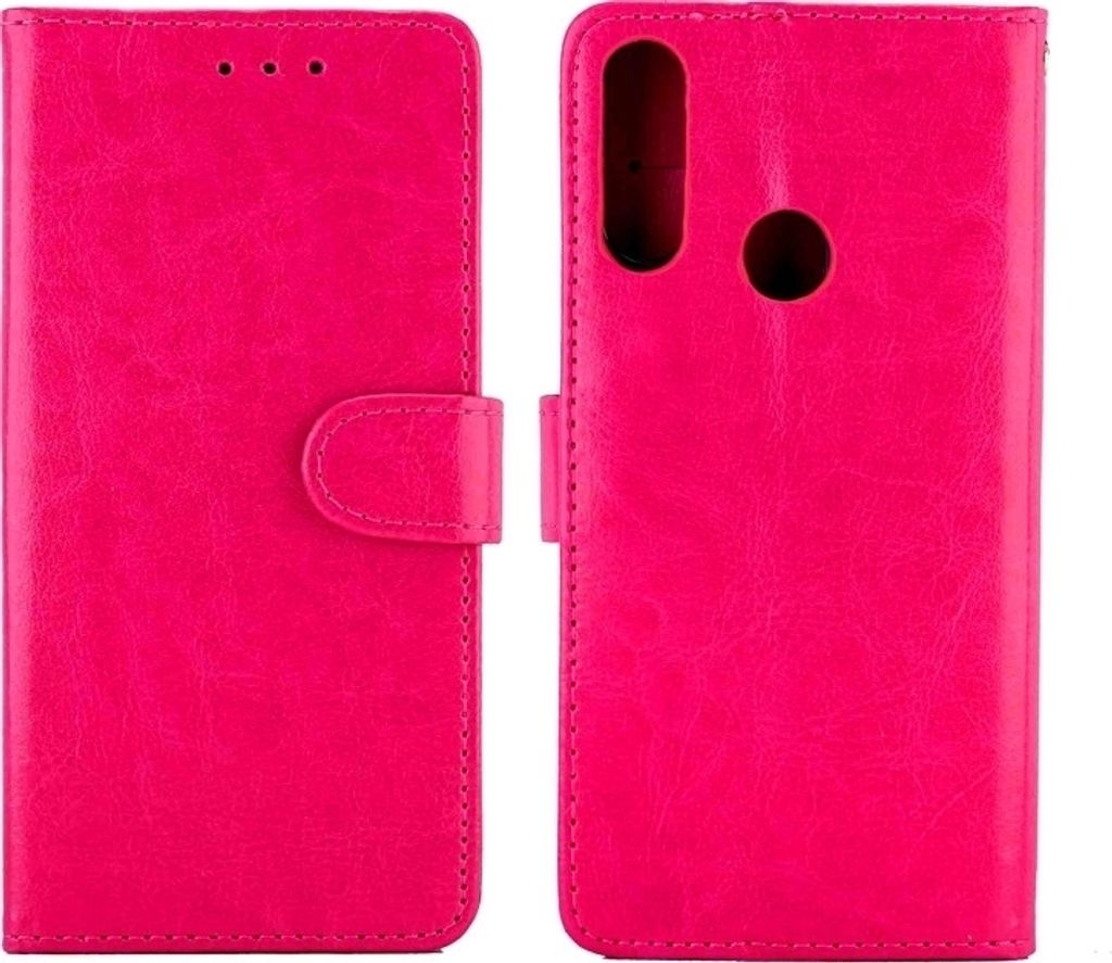 Mobigear Wallet OPPO A31 Hülle Klapphülle Geldbörse - Pink