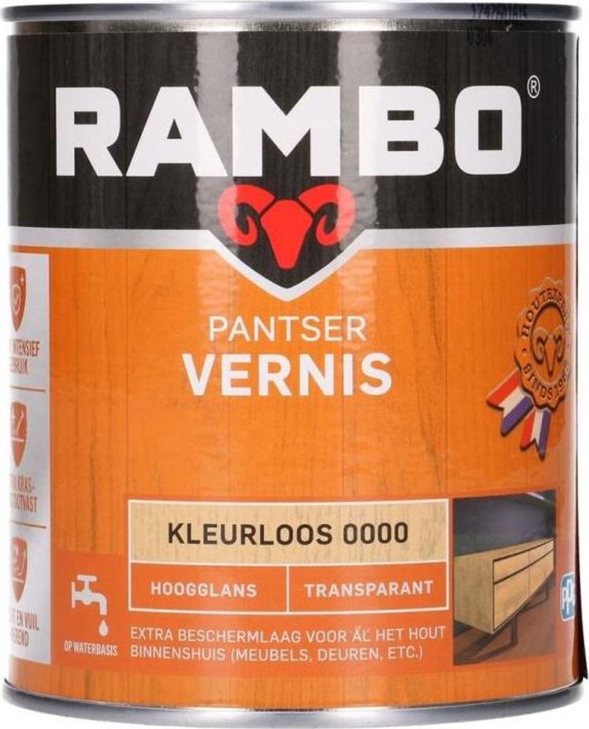 Panzerlack hg transp. 0,75l Rambo