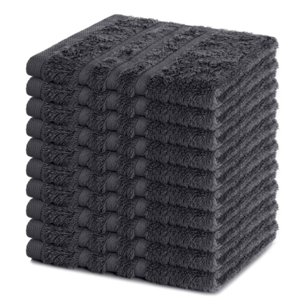 Lavea® Seiftuch 10er Set 30x30 cm, 100% Baumwolle, Produktbild 
