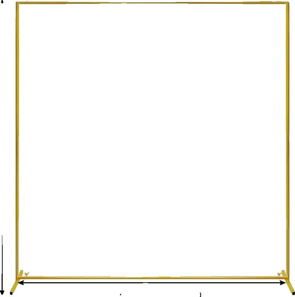 Support arche pour décoration florale mariage et réception 2x2m