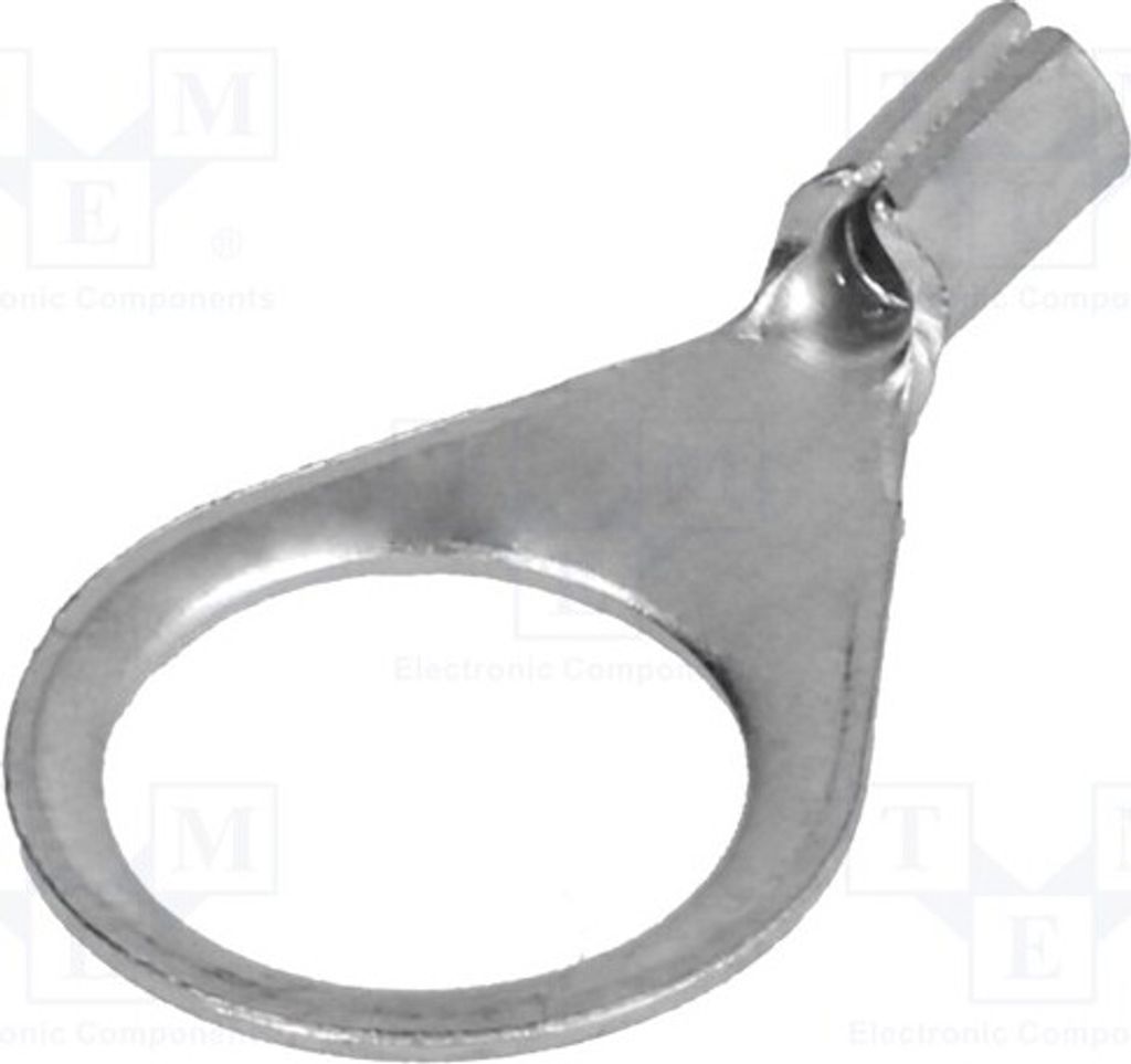 10x Kabelschuh: Ring 0,25÷1,5mm2 M10 Klemmverbindung unisoliert BM 01143 isoliert(