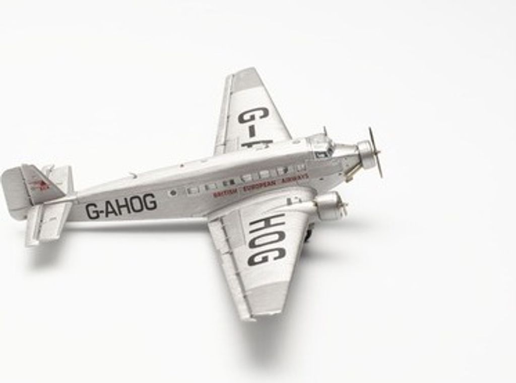 HERPA 019422 BEA British European Airways Junkers JU-52 “Jupiter” – G-AHOG