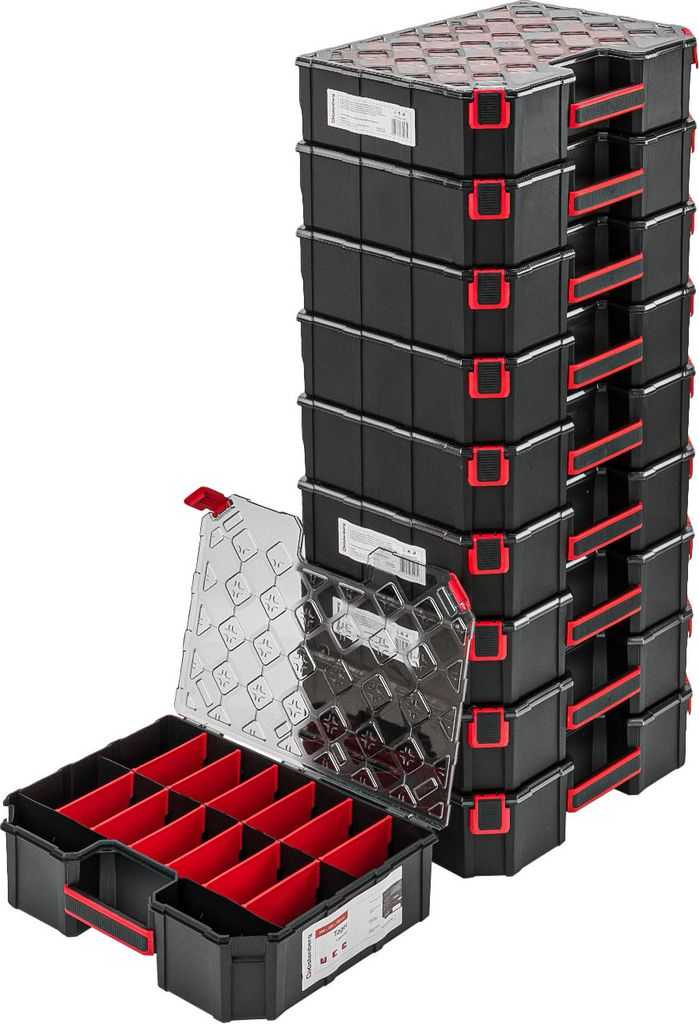 6x Sortimentskasten 284x390x105 Sortimentsbox Kistenberg Produktbild 