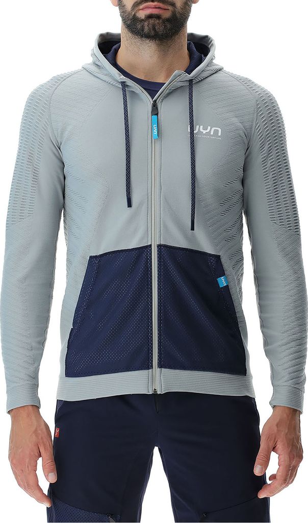 UYN Skipper OW Segel Kapuzenjacke Herren J851 - nautical grey S