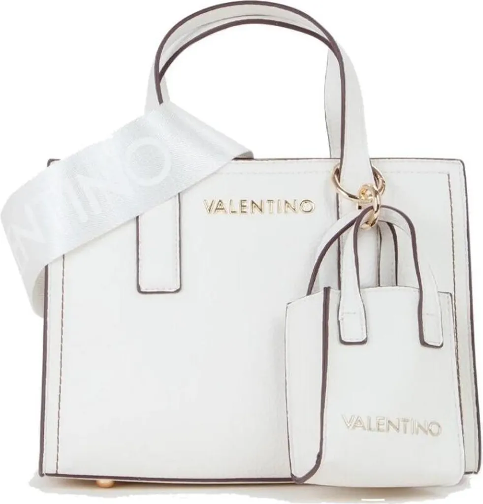 Grand Sac Cabas Femme Valentino Samantha Blanc - Shopping Bag Chic