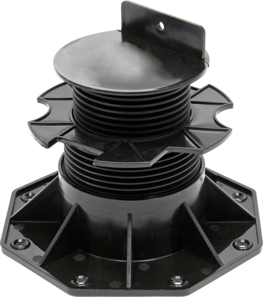 Wiltec Stelzlager für Terrassen, 2700kg, 60-128mm, Produktbild 