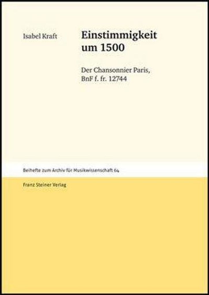 Einstimmigkeit um 1500