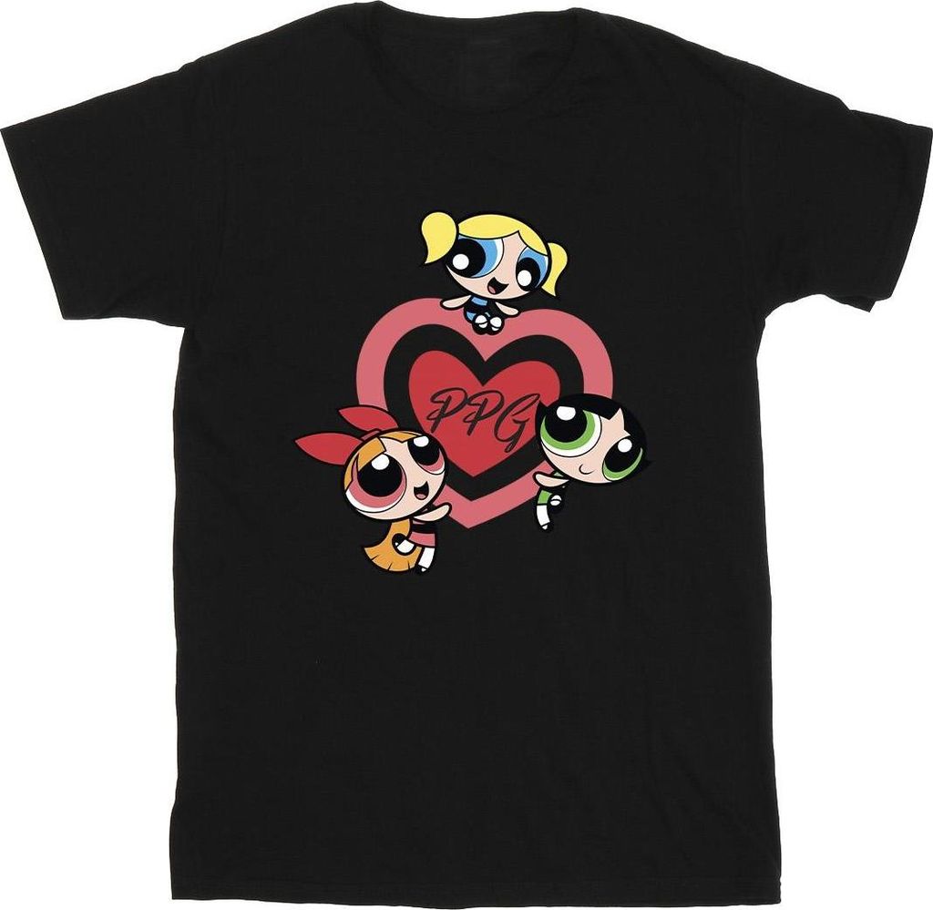 The Powerpuff Girls - T-Shirt für Herren BI55089 (L) (Schwarz)
