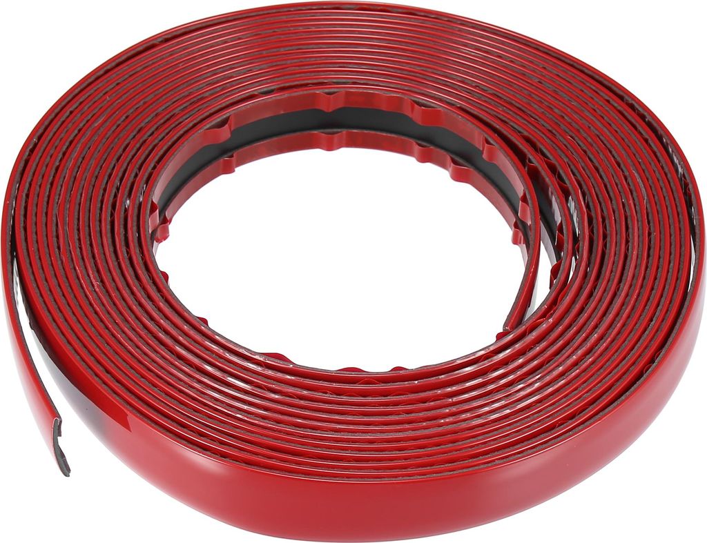 Autotür Kantenschutz Streifen für 3/4 Zoll 20mm Breit 16.4ft 5m Länge Rot
