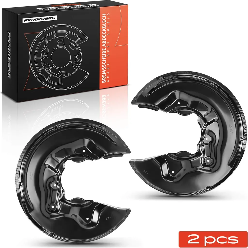 Paire de flasques de protection disque de frein arrière Audi A3 et Q3