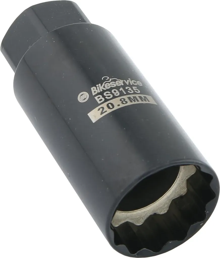 Bikeservice Douille Extra Thin 21 mm 12 Pans pour Bougies de Précision