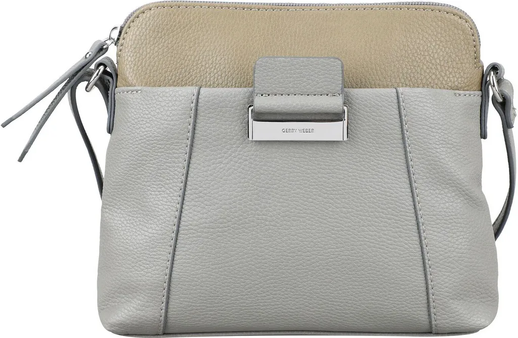Petit sac à épaule Talking Mix GERRY WEBER gris avec bandoulière réglable
