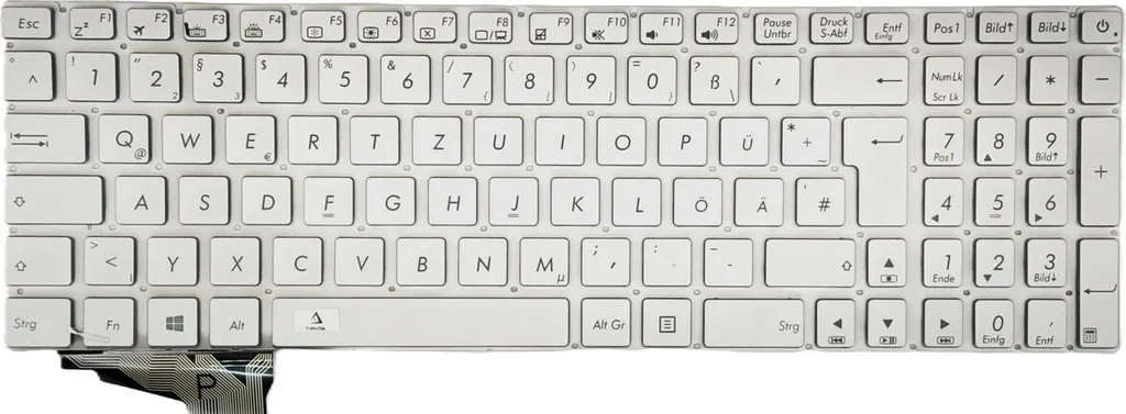 Clavier ASUS GL752VWM AZERTY Argent : Solution Rétroéclairage HS