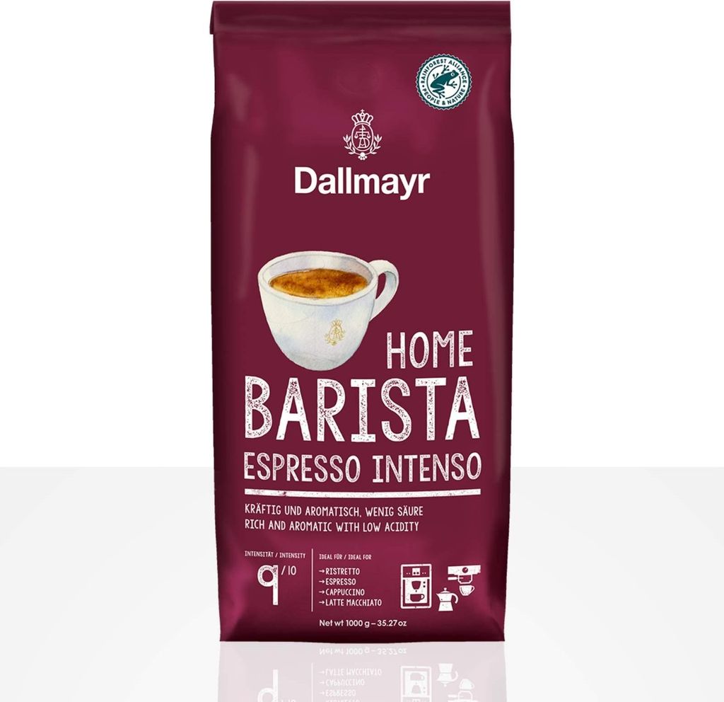 Dallmayr Espresso Home Barista Intenso 8 x 1kg Kaffeebohnen