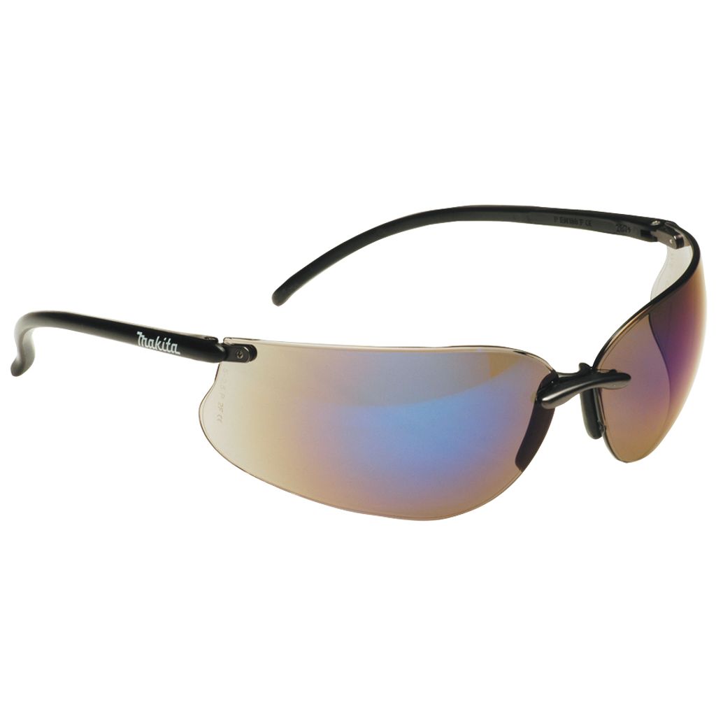 Makita P-66307 Design Sonnenbrille / Arbeitsschutzbrille, blau inklusiv Bril...
