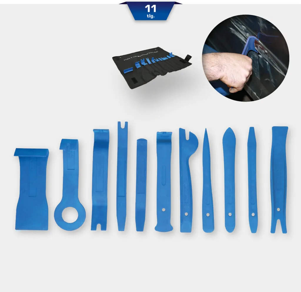 Brilliant Tools BT101901 Jeu de 11 cales pour moulures et garnitures