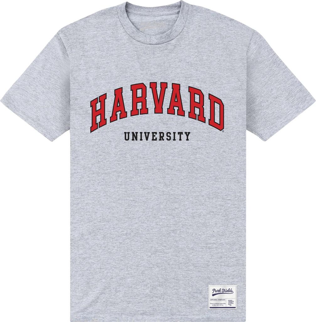 Harvard University - T-Shirt für Herren/Damen Uni PN716 (XL) (Grau meliert)